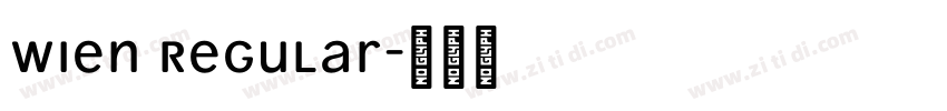 Wien Regular字体转换 Wien Regular字体转换